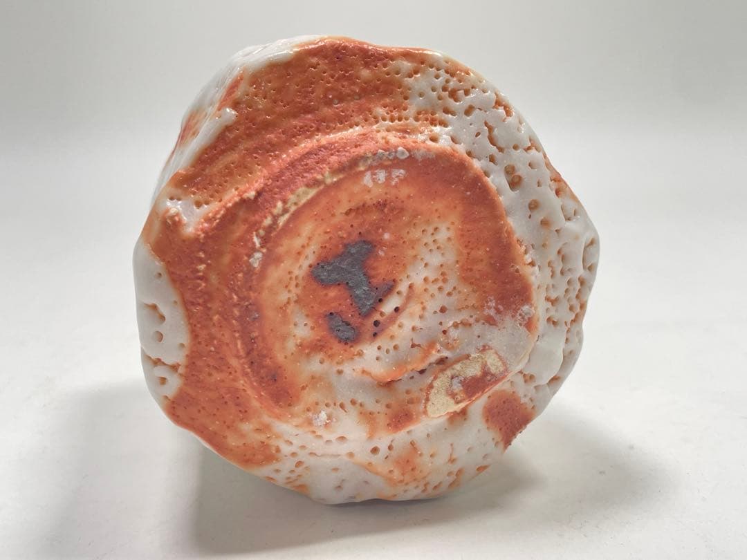 【和食器】　林正太郎　『志野湯呑』 共箱　酒器酒盃