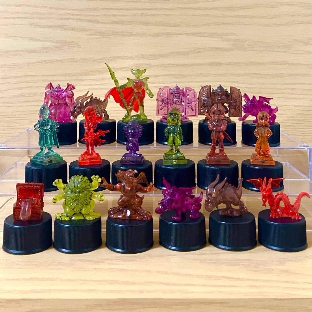 ドラゴンクエスト　ボトルキャップ　クリア　ドラクエ　フィギュア　コレクション