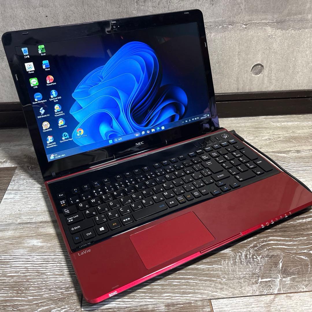 爆速仕様 Core i7 NEC LAVIEノートパソコン SSD Webカメラ