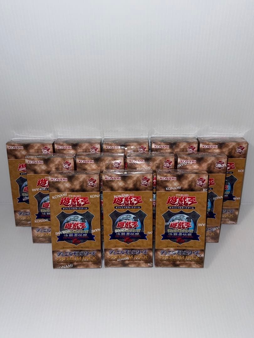 【東京ドーム限定】遊戯王OCG 25th記念「PREMIUM PACK」×12箱