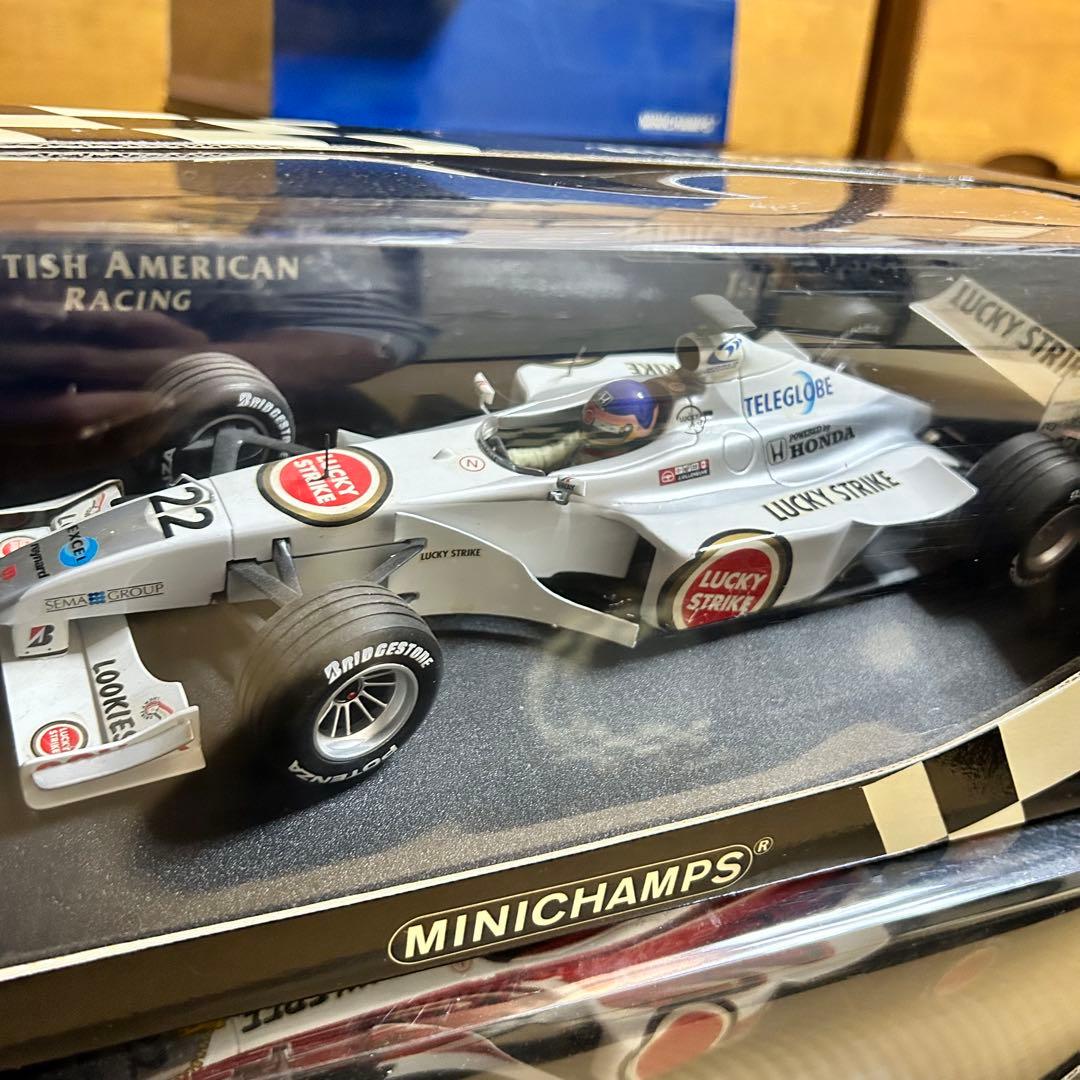 MINICHAMPS Honda F1 ミニカー 1:18 ジャックヴィルヌーヴ