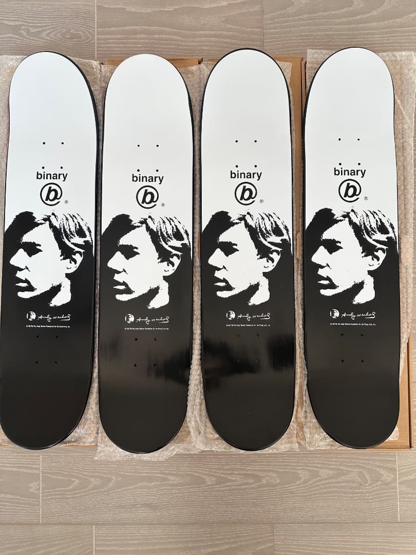 Andy Warhol ”最後の晩餐”　スケートボード４枚セット