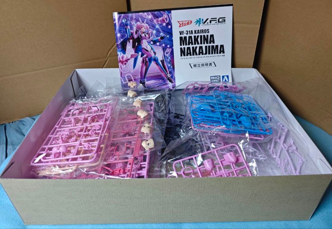 アオシマ VFG マクロスΔ ワルキューレ 5人セット