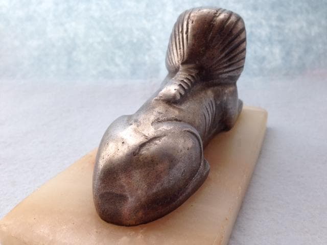 ヴィンテージ カーマスコット スフィンクス 大理石 希少