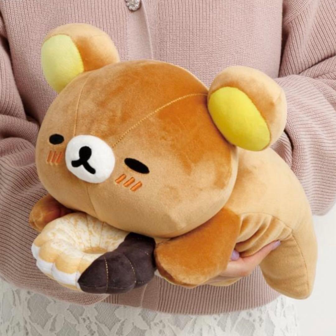 リラックマ ドーナツまくまくクッション　ミスタードーナツ　ぬいぐるみ
