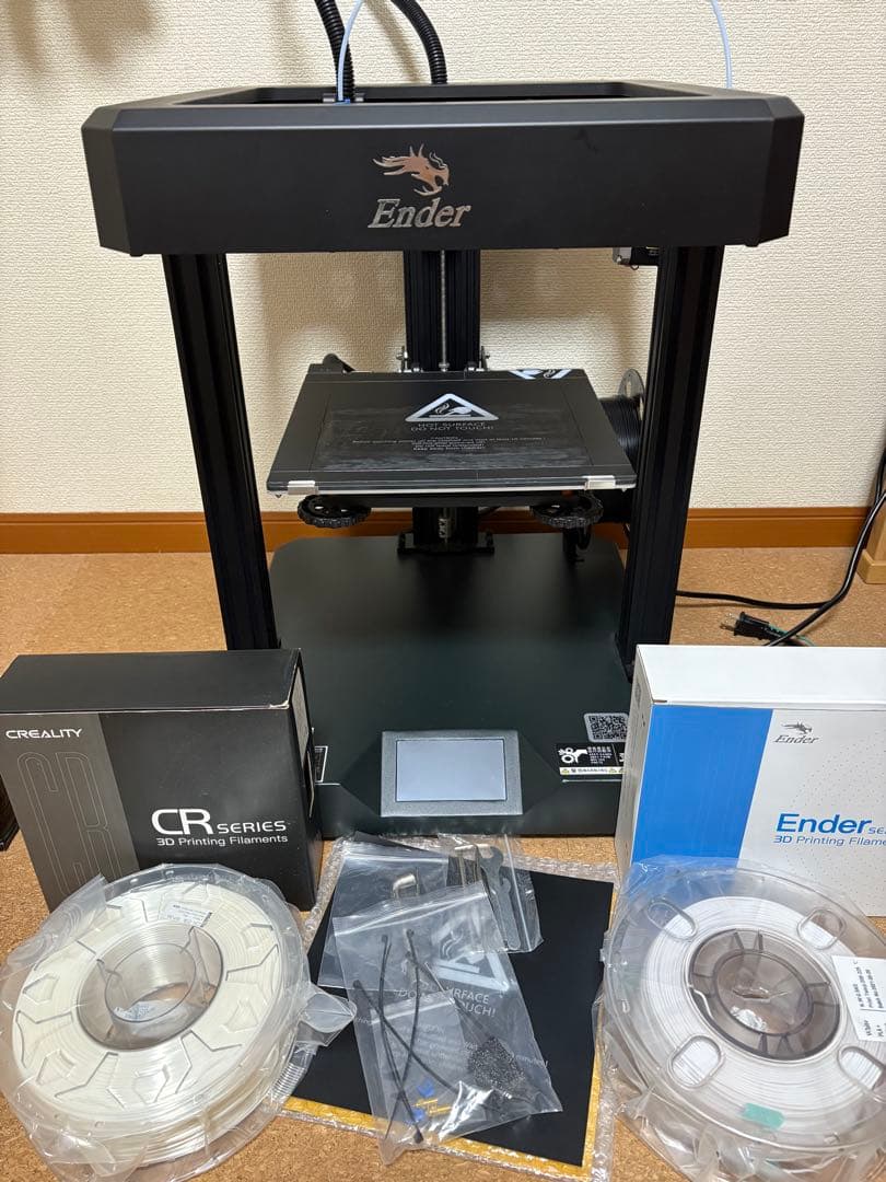 Creality Ender 7 3Dプリンター 本体とフィラメント