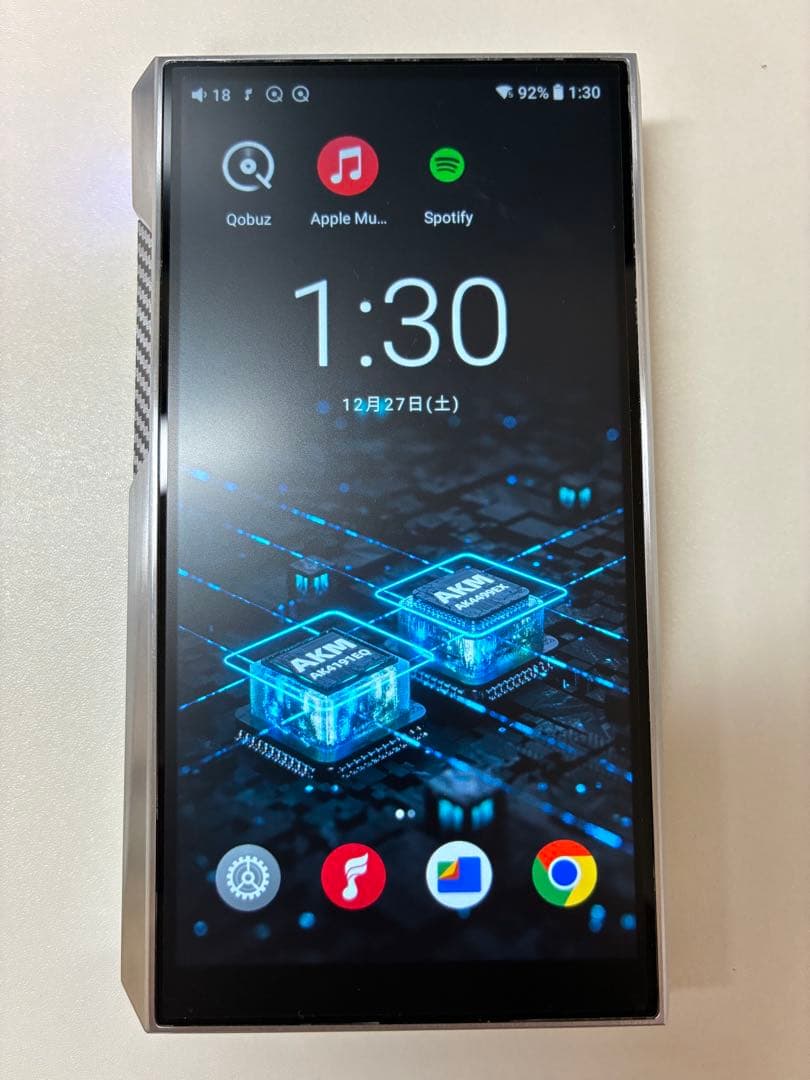 ポータブルプレーヤー FIIO M23 Stainless Steel