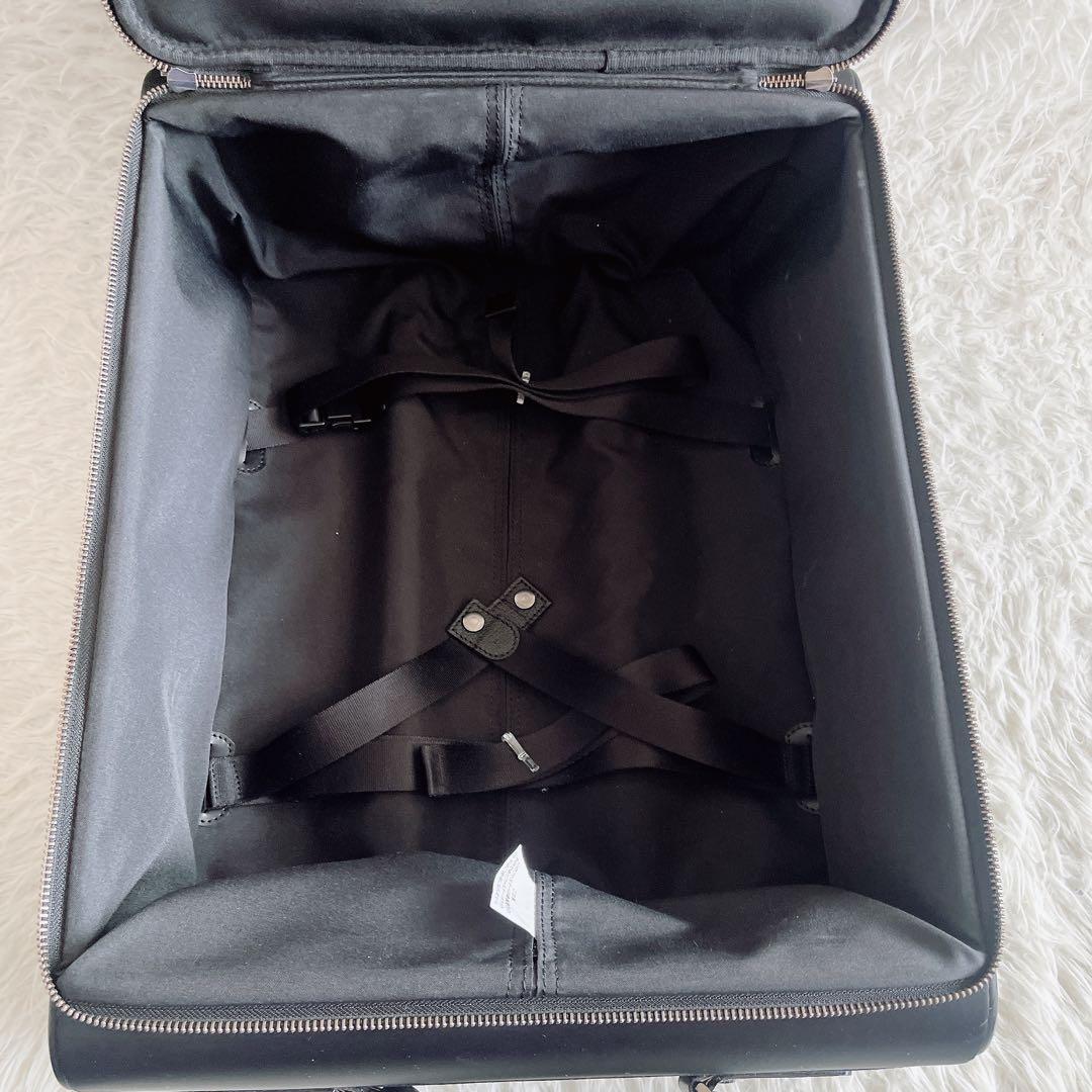 希少✨【バーバリーブラックレーベル】キャリーケース ブラック チェック 鍵付き