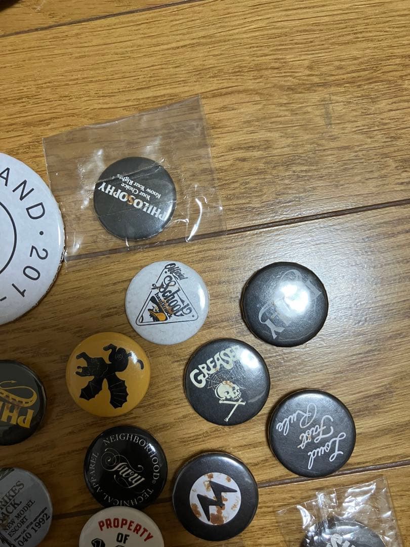 WTAPS PHILOSOPHY FPAR 缶バッジセット　TET