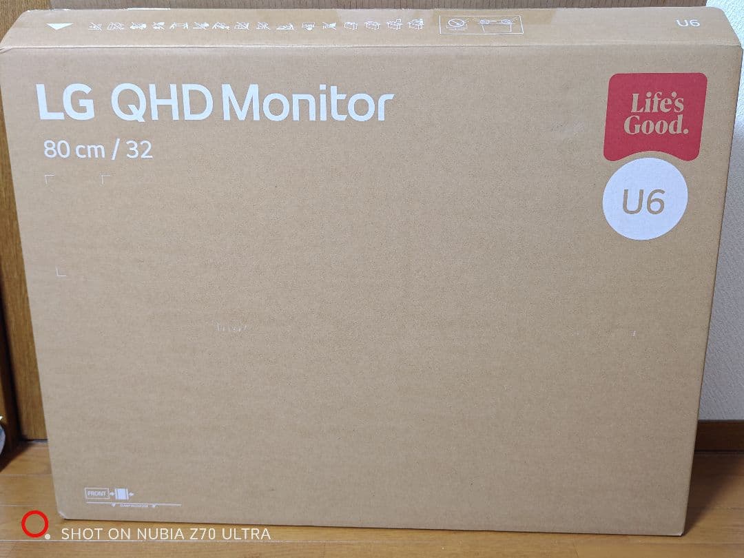 LG QHD Monitor 32U631A-B 32インチ