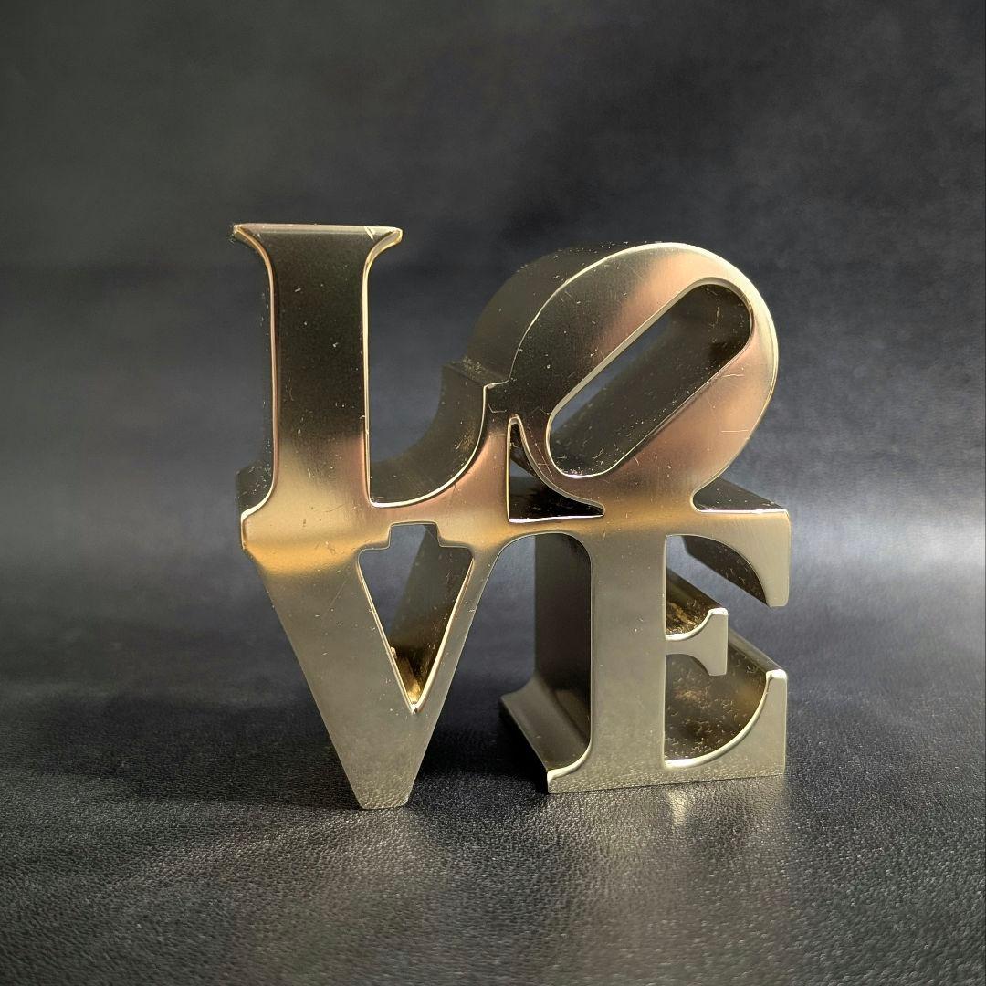 希少 ロバート・インディアナ『LOVE』Robert Indiana ゴールド