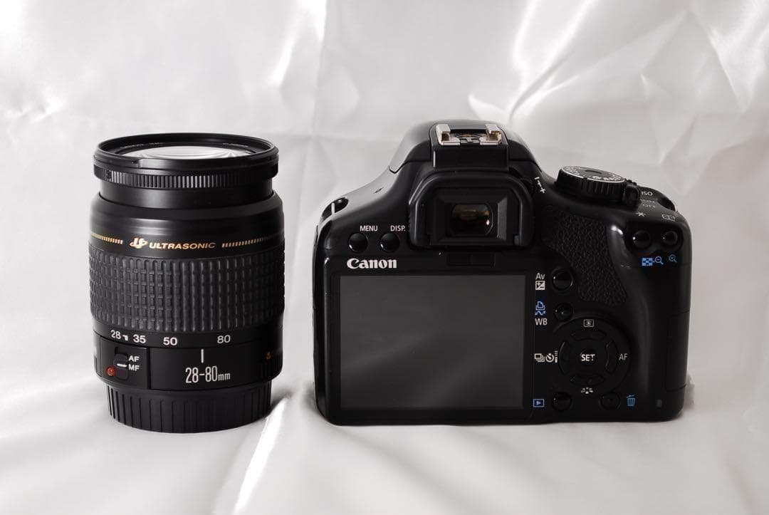 届いたらすぐ撮影できる✨　Canon kiss x2 レンズセット　軽量