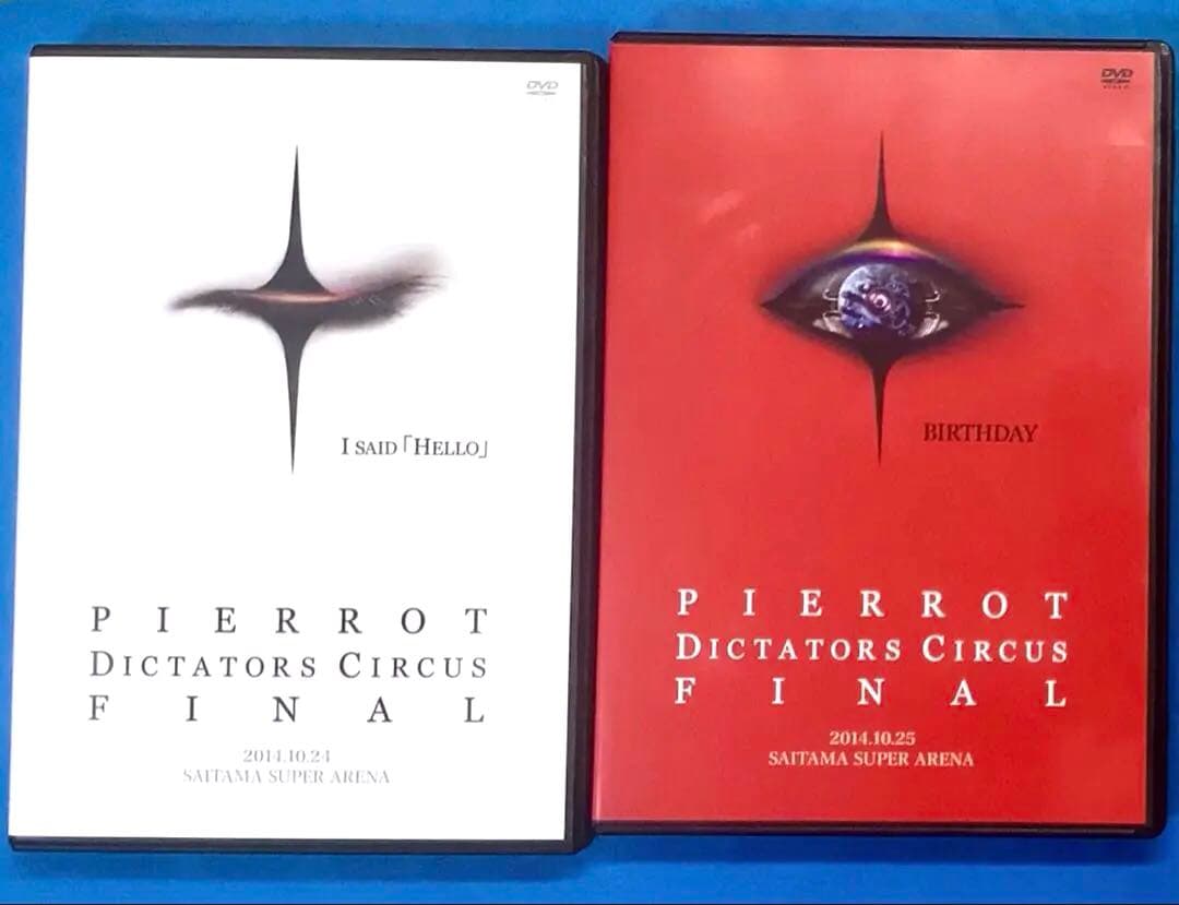 PIERROT DICTATORS CIRCUS FINAL 通常盤DVDセット