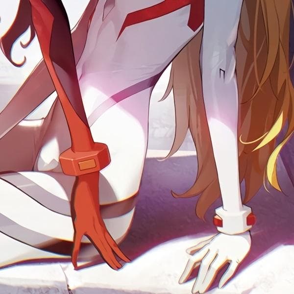 火星第13区　Fate/EVANGELION　凛&アスカ　B2　タペストリー