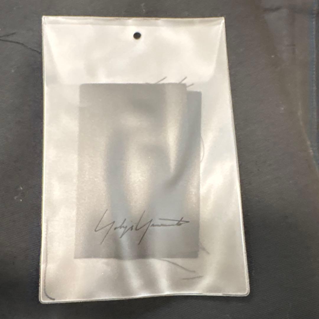 YohjiYamamotoブラックサルエルパンツ ドローストリング付き