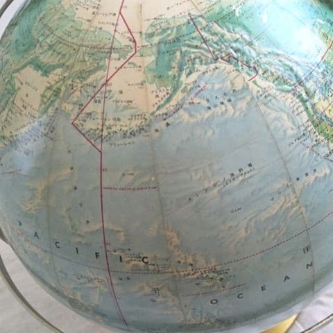 地球儀 ランドマクナリー