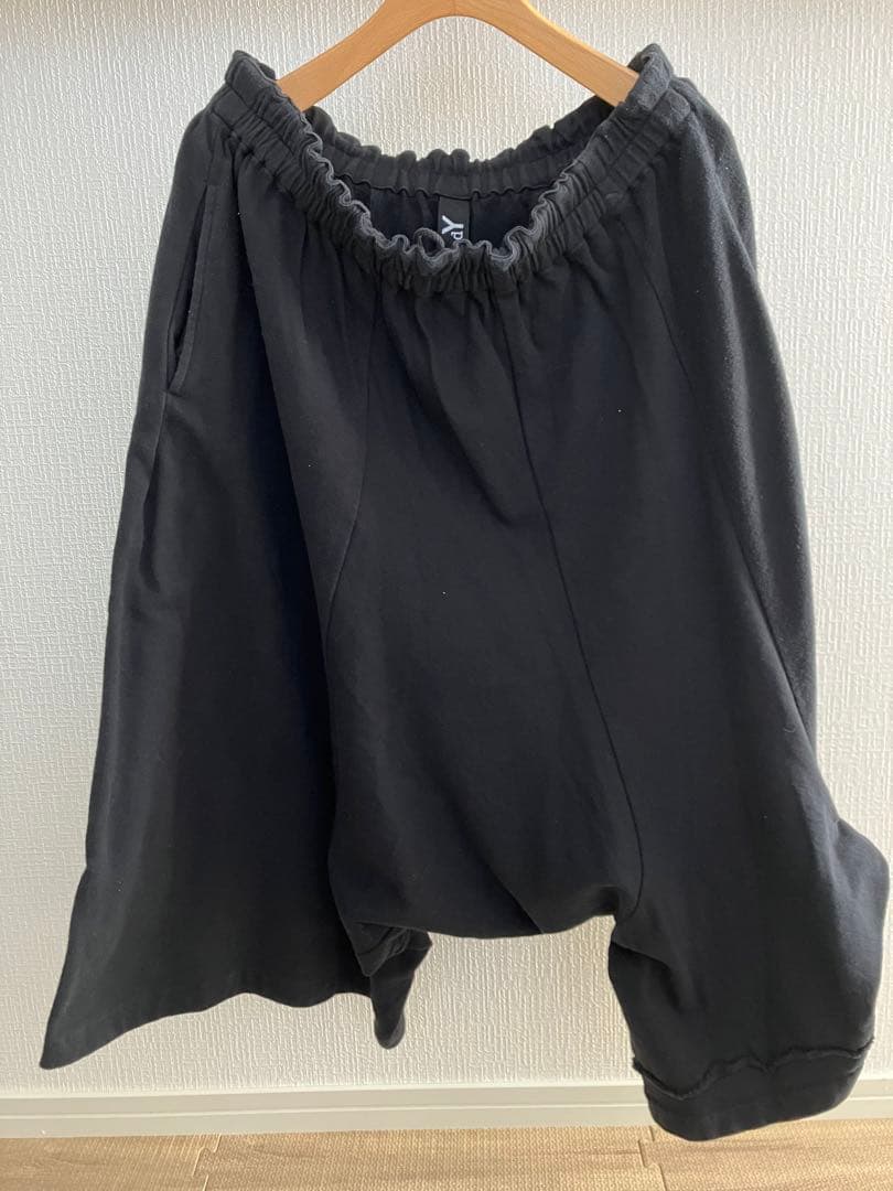 ground y ブラックサルエルパンツ