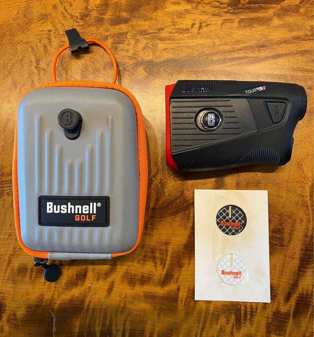 Bushnell ゴルフ用距離計 Tour V5 ケース付き