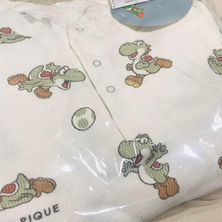 残り1 ジェラートピケ　キッズ　S ヨッシー　パジャマ