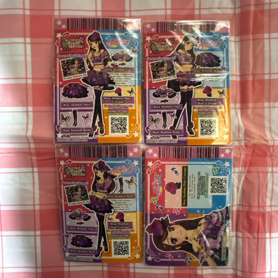 傷あり アイカツ！ 海外版ローズボンボンコーデ インドネシア