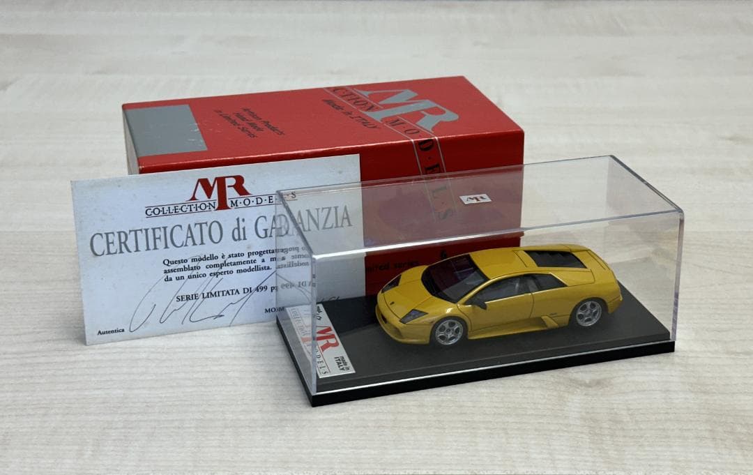 新品未展示 1/43 MR コレクション ランボルギーニ ムルシエラゴ 2001