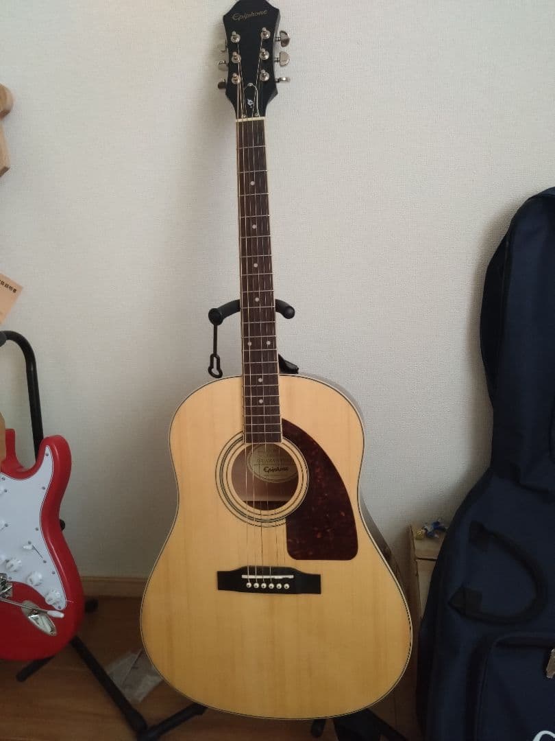 美品◆エピフォン アコースティックギター AJ-220 ケース付き
