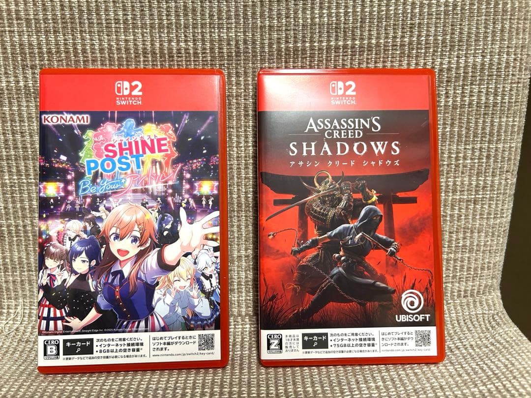 アサシンクリードシャドウズ　シャインポスト　Switch2ソフト