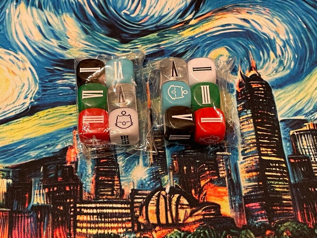 マジック大戦祭　エキスパンションシンボルダイス6個入り　2セット　FF MTG