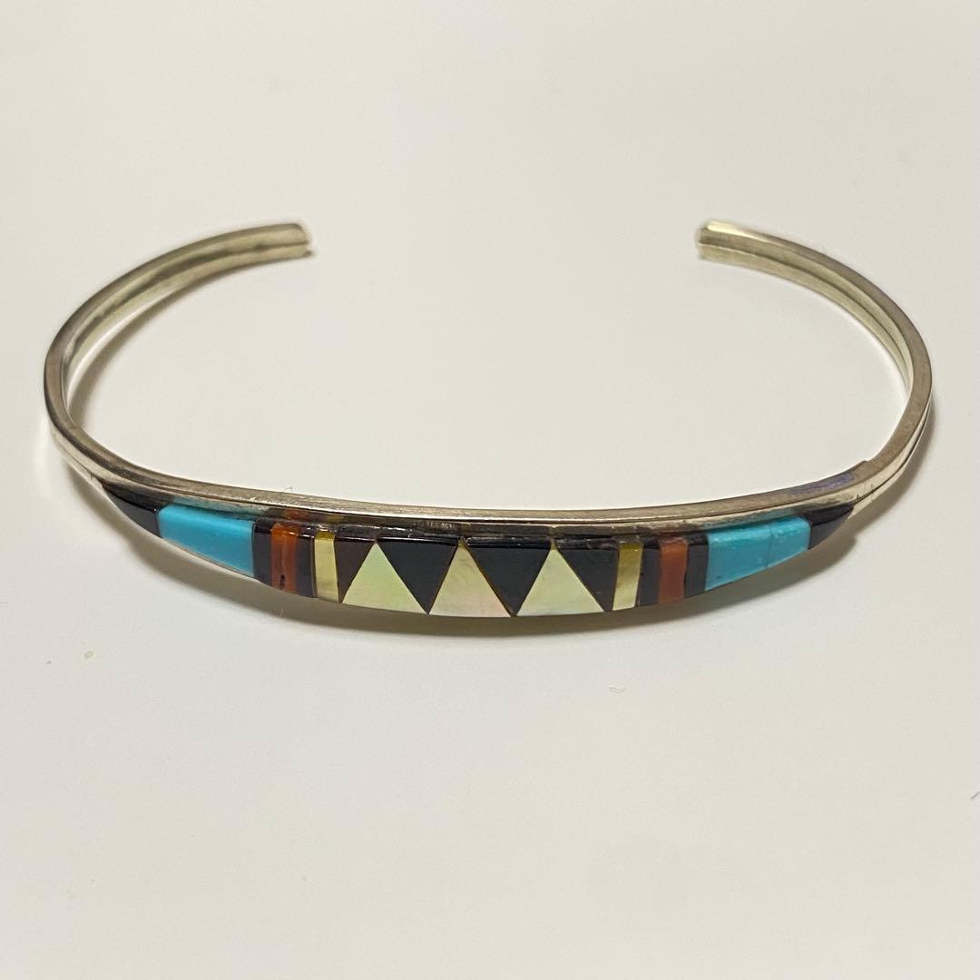 Zuni バングル　cena インディアンジュエリー ネイティブアメリカン