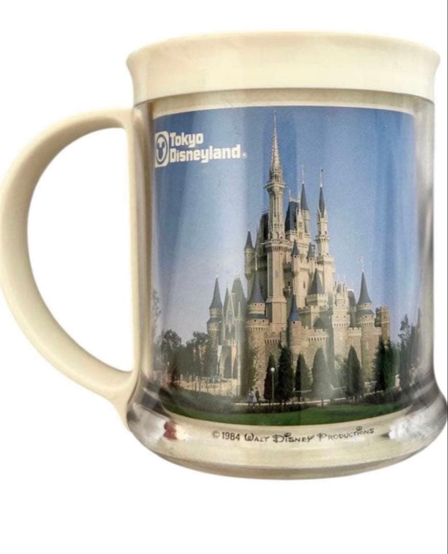 東京ディズニーランド　マグカップ　コップ　シンデレラ城　1983 1984 貴重
