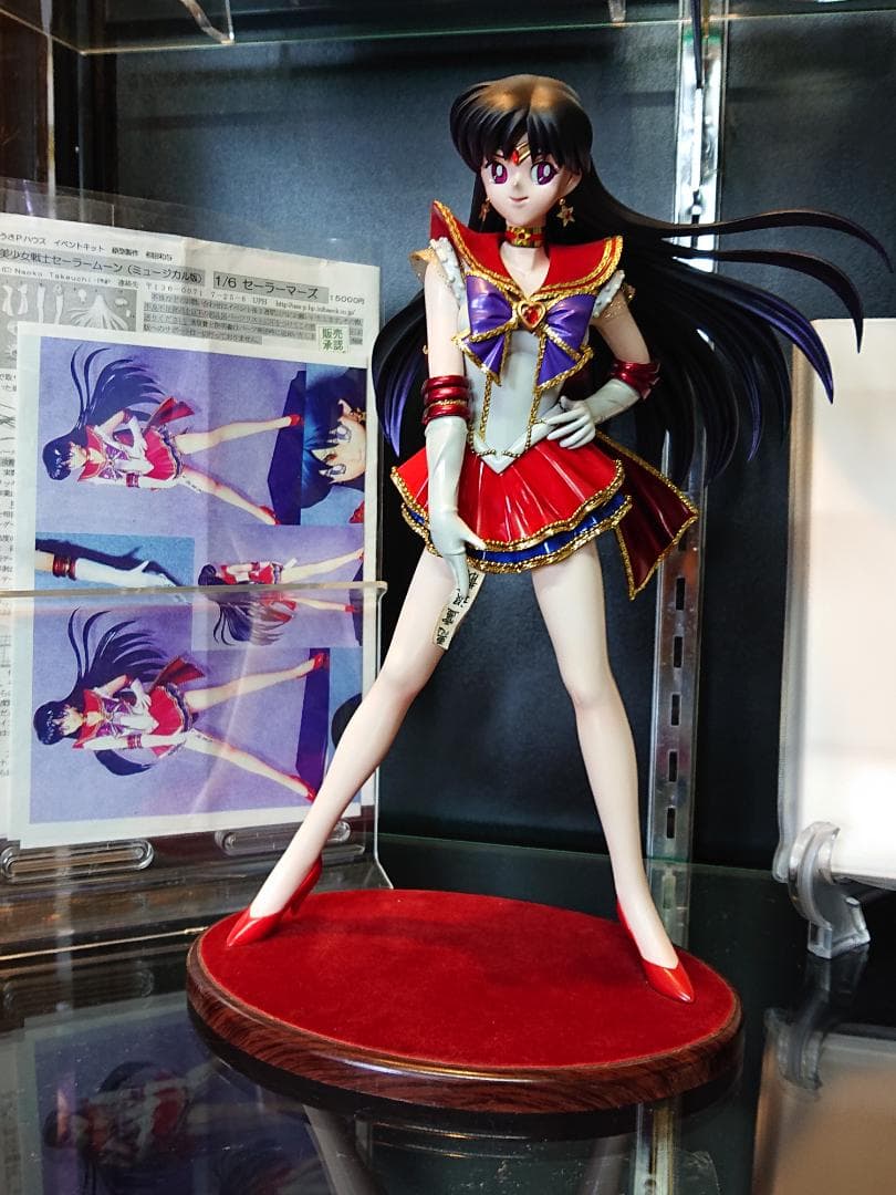 セーラームーン　セーラーマーズ　ガレージキット　完成品　1/6スケール
