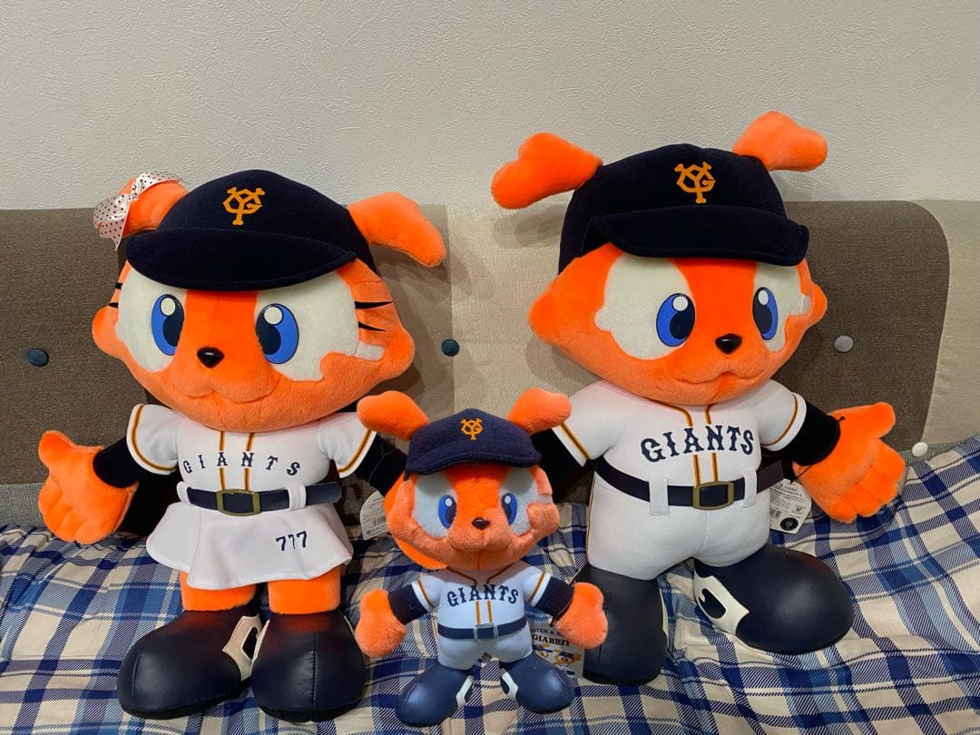 ジャイアンツ ミスタージャビット L とSシスタージャビット L 3体セット