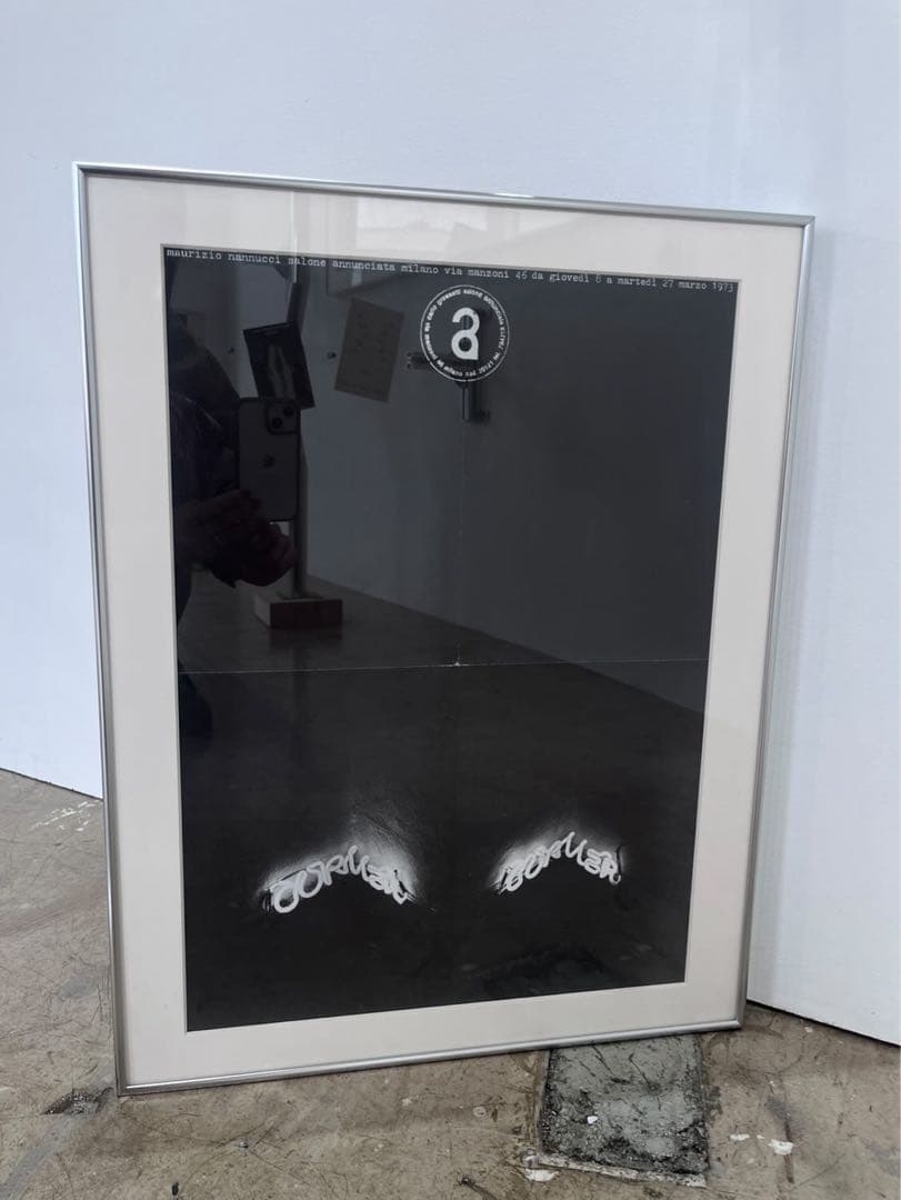 maurizio nannucci /1973 450×320mm 新品