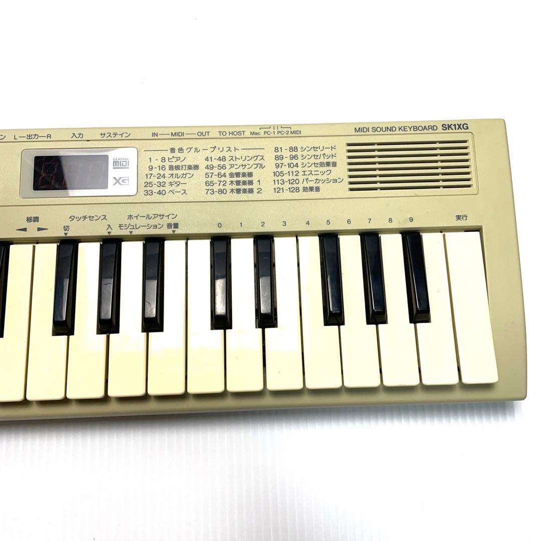 YAMAHA MIDI SOUND KEYBOARD SK1XG 音出し確認済み