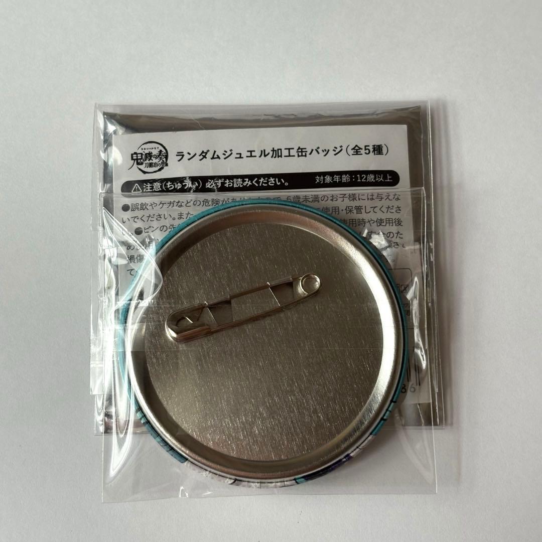 鬼滅の刃 鬼滅の奏 ジュエル加工缶バッジ 時透無一郎