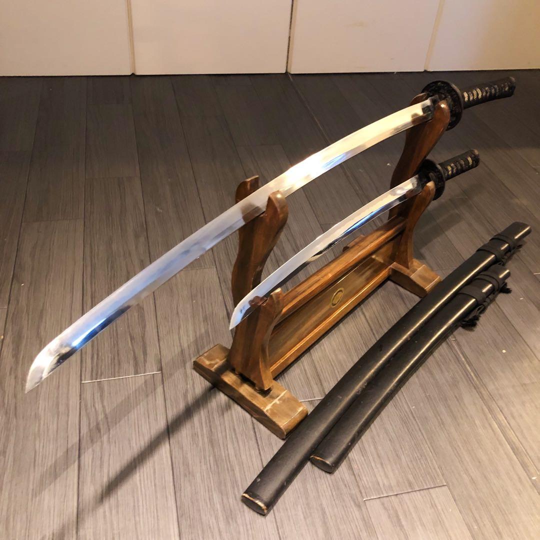 高級模造刀　高級居合刀　 大小セット　脇差