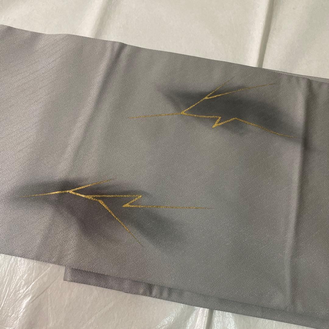 袋帯　龍　雷　463cm