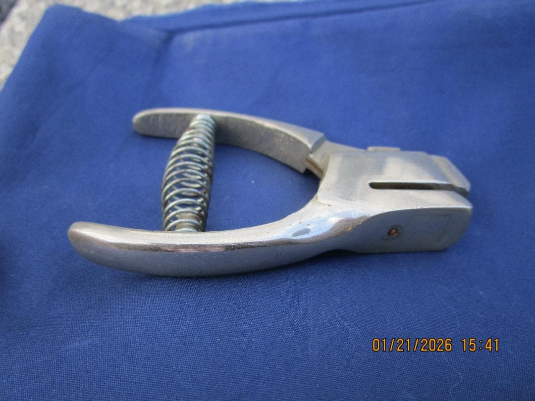 国鉄　JR　切符切パンチ　切符切ペンチ　改札パンチ　当時の物　1個