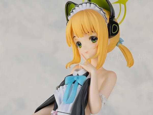 【塗装済み完成品】　才羽ミドリ（メイド）　ガレージキット　ブルーアーカイブ