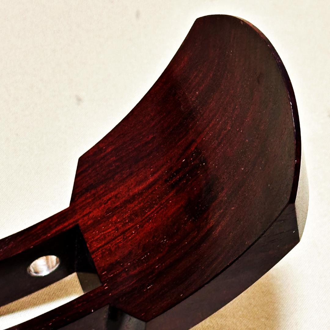 【即演奏可能】高級細棹三味線 正寸 紅木金細 子持綾杉胴 天然撥&駒他 備品多数