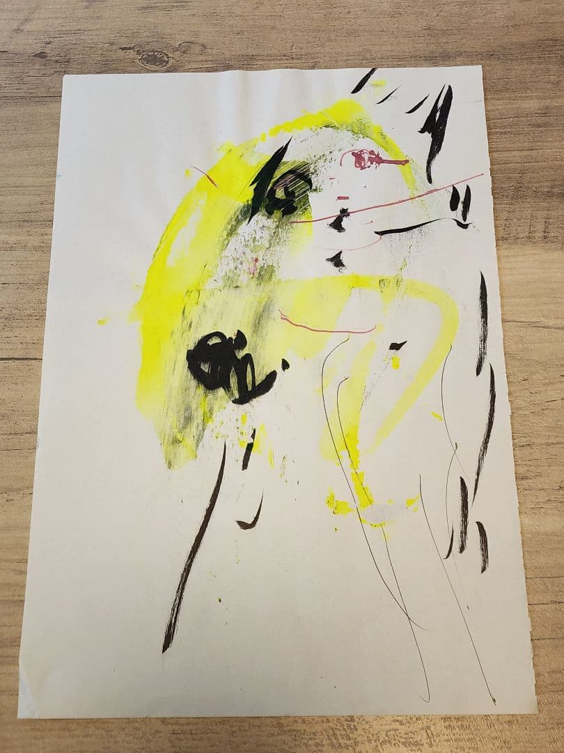 一輪社『直筆サイン5枚セット』カオスラウンジ 現代アート