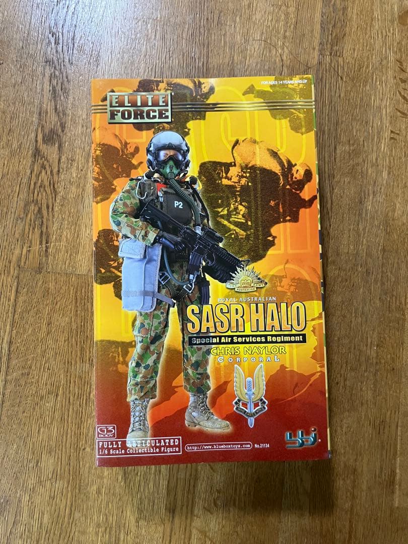 未開封 ELITE FORCE SASR HALO CHRIS NAYLOR