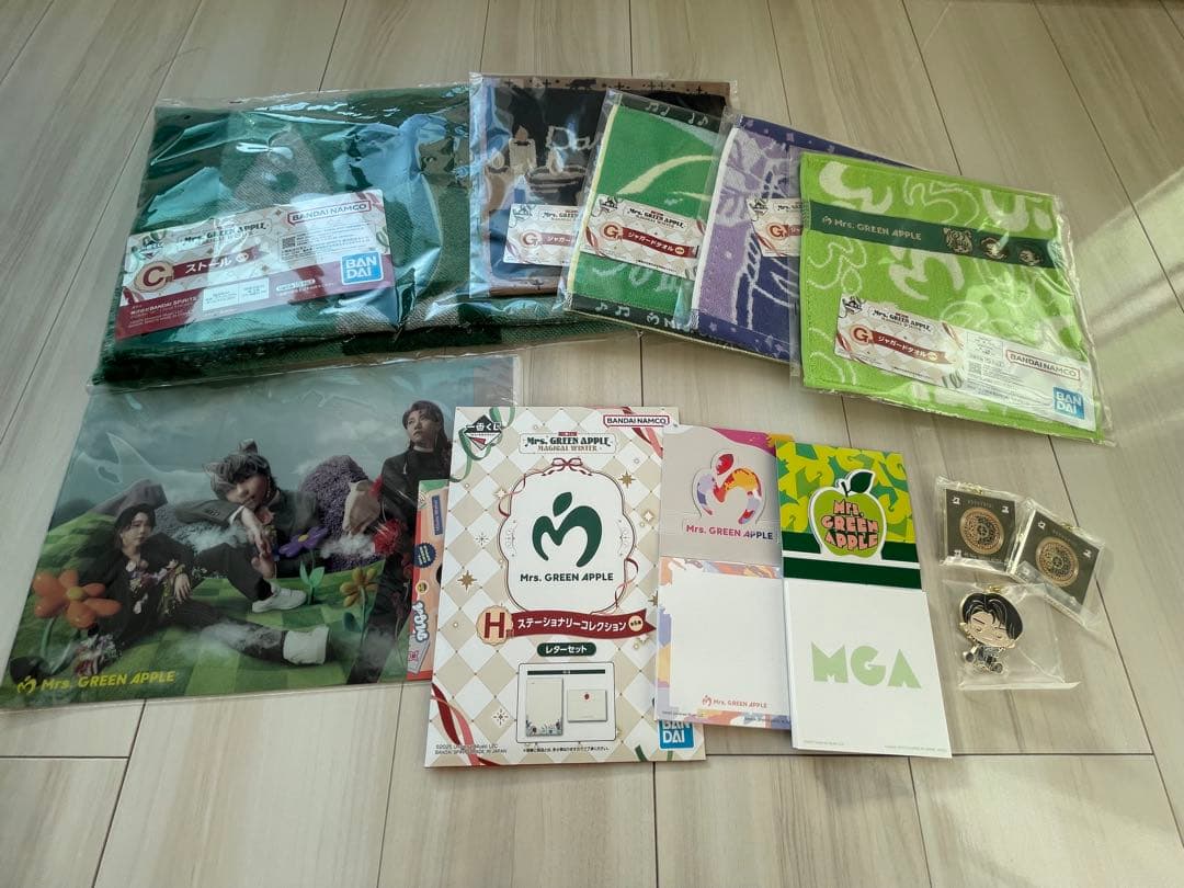 Mrs. GREEN APPLE 一番くじ まとめ売り　12点