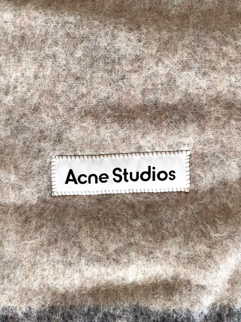 Acne Studios ウールモヘアスカーフ - ナロー
