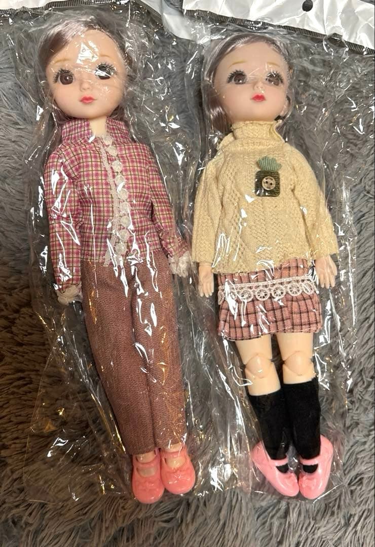 人形 関節可動式 全６種