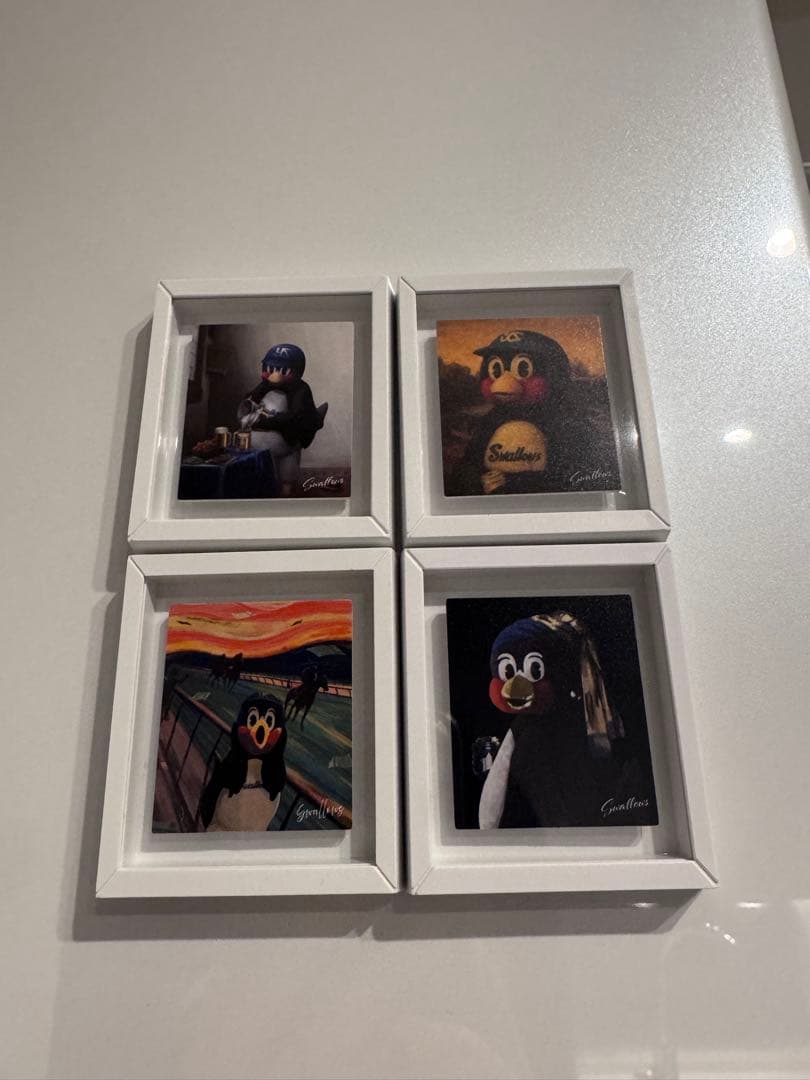 つば九郎 芸術の秋 フレームマグネット