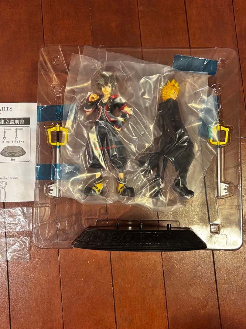 キングダムハーツ 一番くじA賞 スタチュー ソラ＆ロクサス