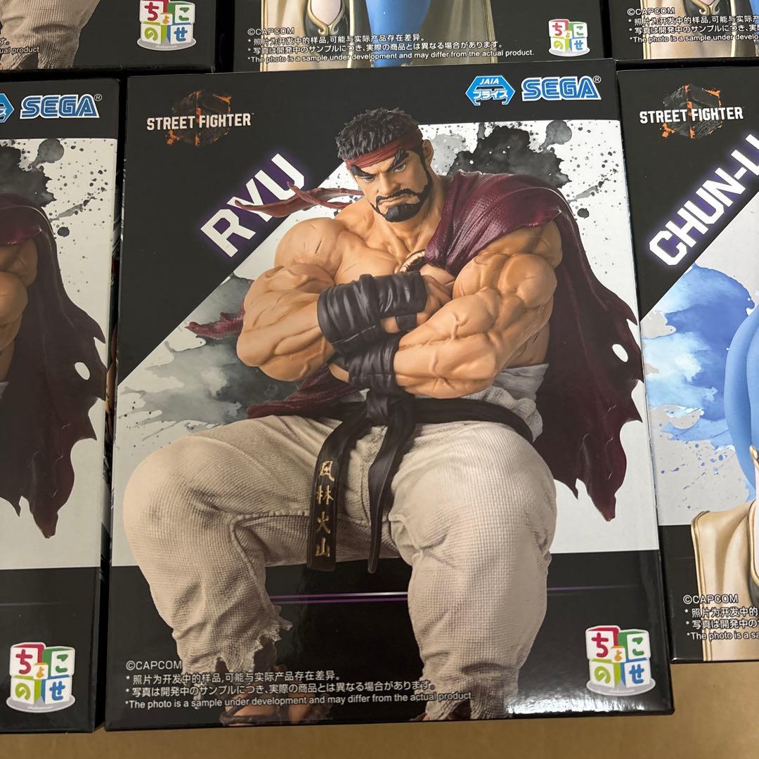 ストリートファイター6 ちょこのせ プレミアムフィギュア 8点