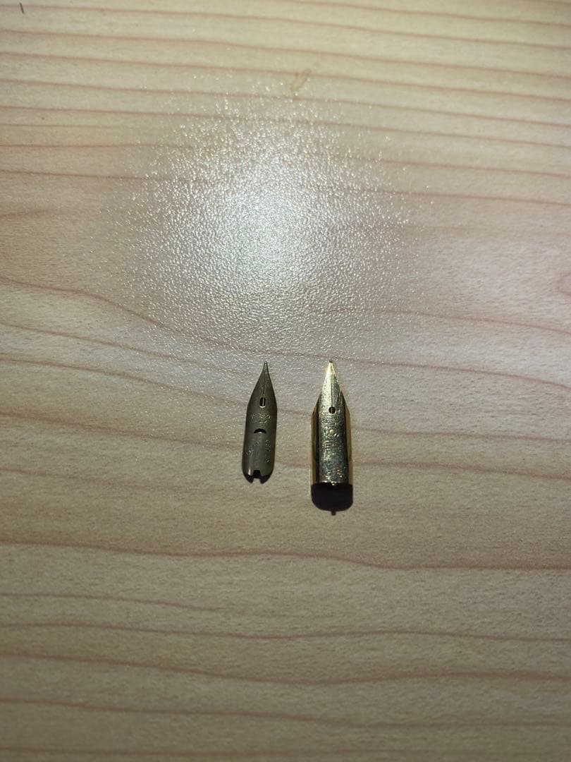 14K 万年筆ペン先2本