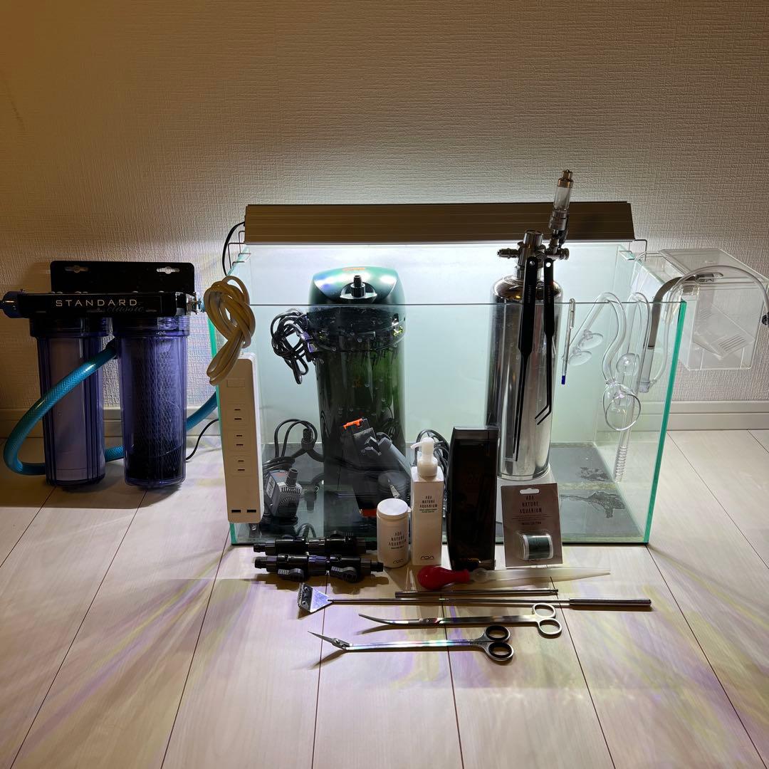 【引取り希望】水草水槽セット一式まとめ売り！※バラ売り不可